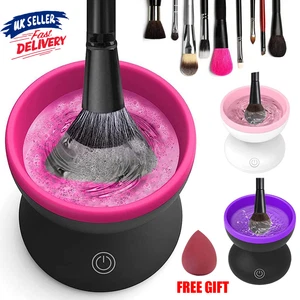 HINSINC Electric Makeup Brush Cleaner Machine Professional Makeup Brush Cleaning