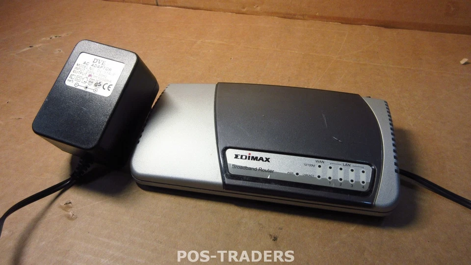 EDIMAX BR-6 Broadband Router 6-Ports 10/100 LAN WAN INCLUDING PSU - Bild 1 von 3