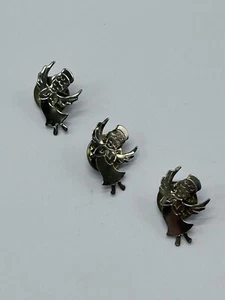 Lote de 3 DE COLECCIÓN AÑOS 80 DORADO ÁNGEL DE LA GUARDA CORBATA TACHUELA SOMBRERO SOLAPA PIN REGALO CRISTIANO - Imagen 1 de 9
