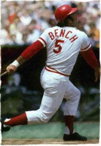 Great Johnny Bench Cincinnati Reds Art Print only 50 - Image 1 of 1
