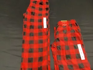 (2) (SZ Kids XL 14) Wondershop Kids Pajama Pants (Red Checkered) - Picture 1 of 4