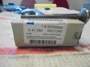 Holden Vauxhall Opel 1.8 Exhaust Valve 55556689 Genuine GM New - Bild 1 von 1