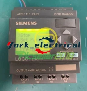 1PC used Tested Siemens 6ED1 052-1FB00-0BA5 LOGO 230RC 6ED1052-1FB00-0BA5 - Picture 1 of 5