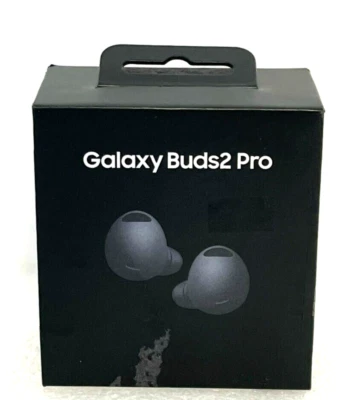 Genuine Samsung Galaxy Buds2 Pro True Wireless Earbud Headphones SM-R510 Black - Image 1 of 4