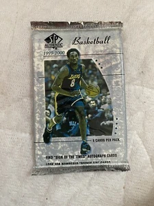 1999-00 SP Authentic Factory Sealed HOBBY Pack! Jorden Kobe Auto! - Picture 1 of 1