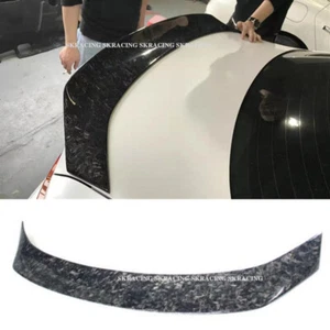 Forged Carbon Fiber Rear Trunk Spoiler Wing For 13-18 Lexus IS200t IS250 IS350 - Picture 1 of 11