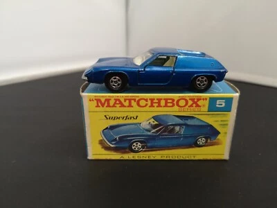 G267-MATCHBOX SUPERFAST MB5-A LOTUS EUROPA WITH BOX - Image 1 of 4