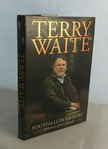 Footfalls in Memory by Terry Waite (Hardback 1995), SIGNED - Picture 1 of 7