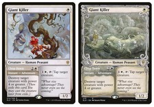 MTG: FOIL & Showcase 2 x Giant Killer - Rare - Throne of Eldraine (ELD) - M/NM