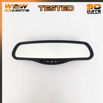 01-04 ESPEJO RETROVISOR DELANTERO CENTRAL NEGRO CHEVROLET CORVETTE C5 MONTAJE OEM Foto 1 de 4