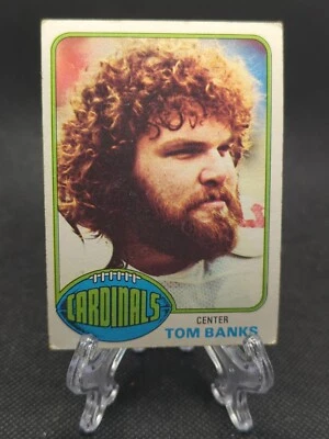 1976 Topps Tom Banks Rookie St. Louis Cardinals Football Card #498 - Image 1 of 2