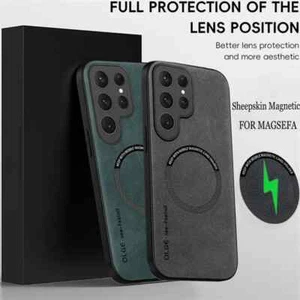 Funda de cuero PU para Samsung Galaxy S25 S24 S23 Ultra S22 S21 Plus S20 FE cubierta - Imagen 1 de 28