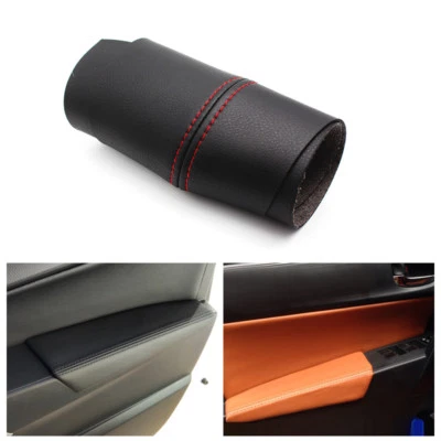 4Pcs/Set Interior Door Armrest Panel Leather Cover For Toyota Corolla 14-2017 - Image 1 of 4