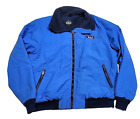 Vintage 70's Woolrich Fleec Lined Full-Zip Jacket Blue Black Men's Medium