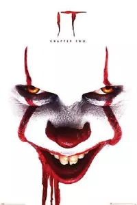 It Chapter 2 : Pennywise Face - Maxi Poster 61cm x 91.5cm new and sealed - Picture 1 of 3