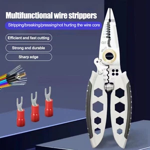 Fast Cutting Wire Stripper Stripping Crimping Splitting Tool Professional - Picture 1 of 12