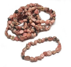 RHODOCHROSIT NUGGETARMBAND CA. 7-9 MM / CA. 19 CM - Bild 1 von 1