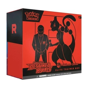 Juego de cartas coleccionables Pokémon violeta escarlata rivales destinados centro Pokémon élite caja de entrenador - Imagen 1 de 9
