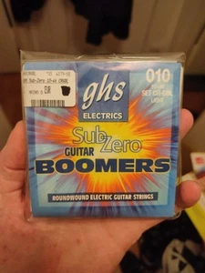 GHS Sub Zero Boomers 10-46-CRGBL 6 Saiten Gitarrensaiten Bass siehe Fotos Neu - Bild 1 von 4