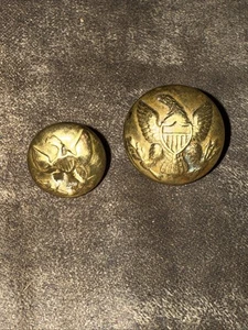 Botones de águila antiguos Scovill, Waterbury, ver fotos - Imagen 1 de 12