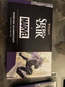 MTG FOIL Secret Lair Marvel's Spider-Man: Villainous Plots New Sealed - Picture 1 of 2