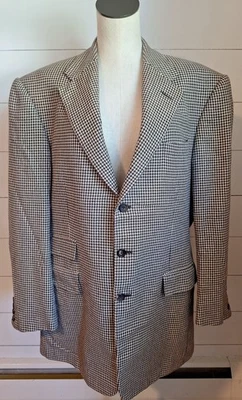 Ralph Lauren фиолетовый ярлык Herringbone кашемир блейзер Sport пальто куртка Sz. 42 л - Изображение 1 из 4