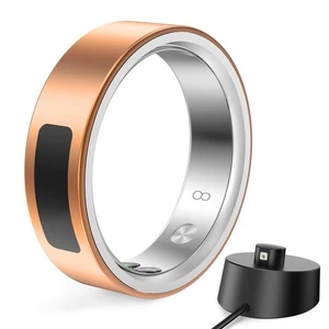 MUNBYN Smart Ring for Women and Men, Fitness Tracker with Sleep Tracking, Heart - Photo 1 sur 9