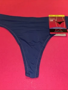 NEU! MAIDENFORM MARINEBLAUER KAUM DA TANGA HÖSCHEN / GRÖSSE M / GRÖSSE 6 - Bild 1 von 5