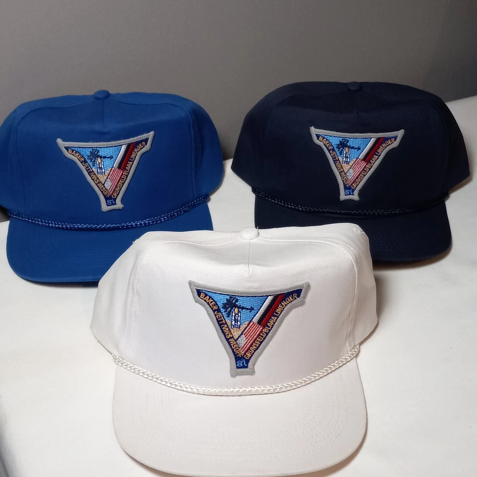 1997 STS 81 NASA Space Shuttle Mission Atlantis Snapback Chapéus Vintage Anos 90 Lote - Imagem 1 de 4