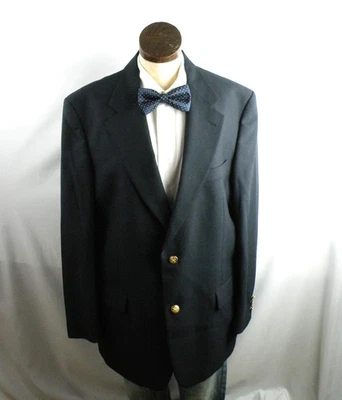 JACK NICKLAUS mens solid blue golf sport coat suit jacket blazer 44 R - Image 1 of 4