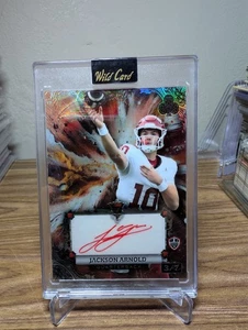 2024 Wild Card 7 Card Studs QB Jackson Arnold On Card Auto 3/7 Auburn Tigers - Imagen 1 de 2