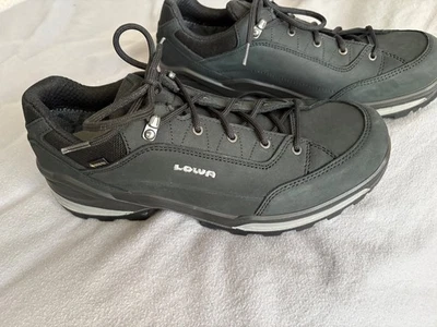 New Mens Lowa Renegade GTX Lo  Hiking Shoes Boots sz 11 Black, Ships Free! - Image 1 of 4