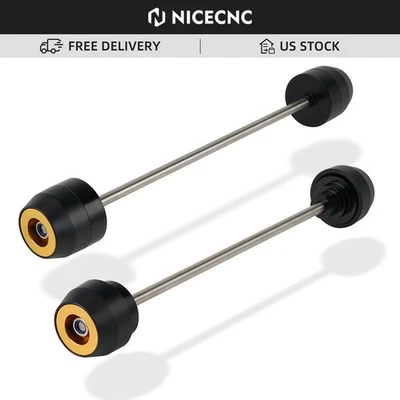 Horquillas deslizantes eje delantero trasero almohadillas de choque para Suzuki DRZ400 E SM 2000-2023 2024 Foto 1 de 4