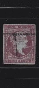 España 1855 - Isabel II - Edifil 40M  - Muestra - Picture 1 of 2