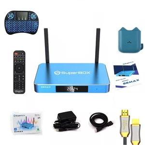 2DAYS SHIPPING SuperBox S6 Max Premium Edition Bundle Deal | 2025 ModeL - Picture 1 of 6