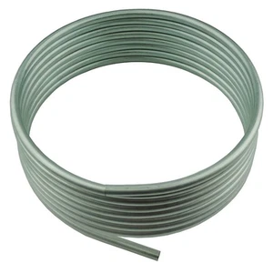 OE Zinc Automotive Steel Brake Fuel Transmission Line Tubing 3/8" OD Coil Roll - Picture 1 of 9