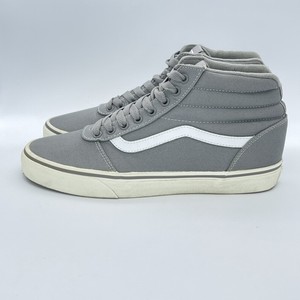 gray high top vans