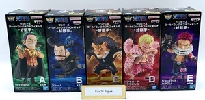 One Piece World Collectable Figures Rival WCF Set of 5 Complete Crocodile - Picture 1 of 22