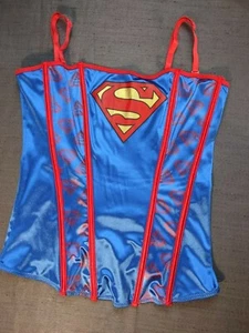 HALLOWEEN COSPLAY SEXY SUPERGIRL DISFRAZ CORSÉ BUSTIER BODY MODELER XL - Imagen 1 de 12