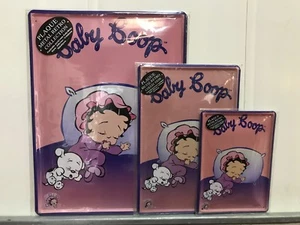 Betty Boop Baby Boop geprägtes Schild - 3 Größen verfügbar - Schlafboop rosa  - Bild 1 von 1