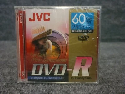 JVC DVD-R for Handycam  60min 2.8GB - Image 1 of 2