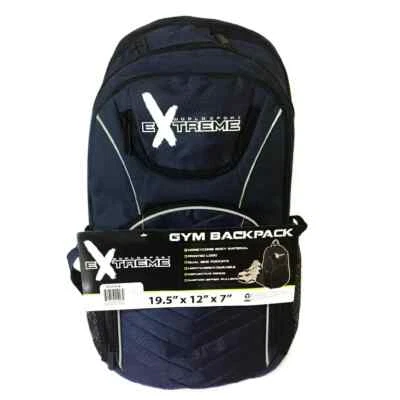 Mochila Extreme Gym, azul marino Foto 1 de 4