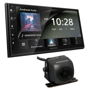 Kenwood DMX4710S Multimedia Receiver 6.8In Touchscreen 1-DIN + Free CMOS-130 Cam - Picture 1 of 7