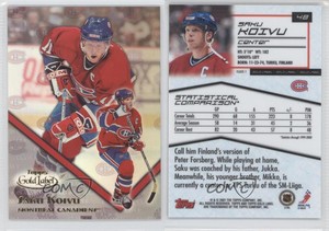 2000-01 Topps Gold Label Class 1 Saku Koivu #48