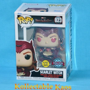WandaVision - Scarlet Witch Glow in the Dark Pop! Vinyl Figure (RS) #823 - Picture 1 of 3