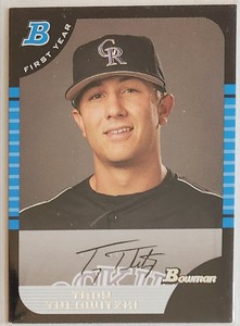 Troy Tulowitzki 2005 Bowman Draft Picks & Prospects #BDP105 RC