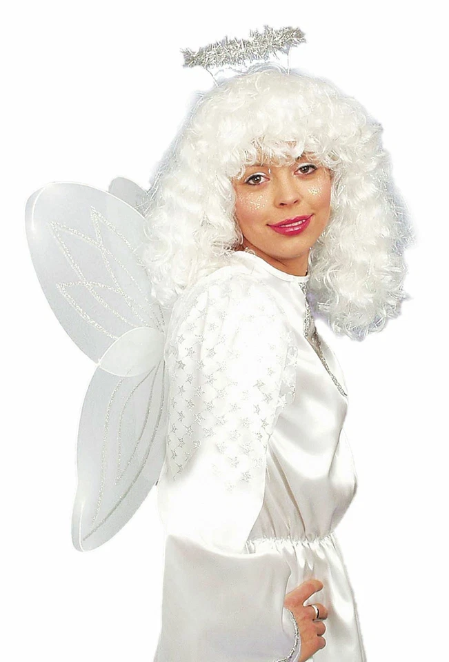 ORLOB Engel Set Engelflügel mit Haarreif Heiligenschein Christkind