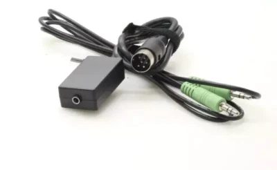 Mono Audioadapter AUX, MP3, 3,5mm, Oldtimer Autoradio Becker Blaupunkt Grundig - Bild 1 von 2