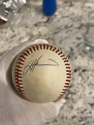 Tim Hudson Firmado Juego Usado Liga Cape Cod Béisbol Foto 1 de 4