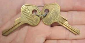 Vintage set of Two MASTER KEYS 10G704 6000B would make a great addition - Picture 1 of 2